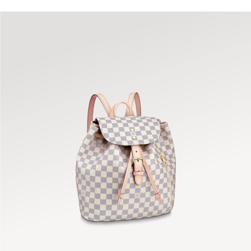 Louis Vuitton Damier Azur Sperone Backpack